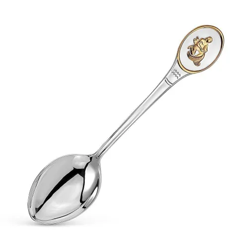 930747ж11_ложка чайная "водолей"