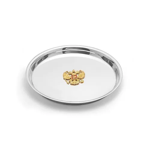 930245-0ж_поднос с гербом россии