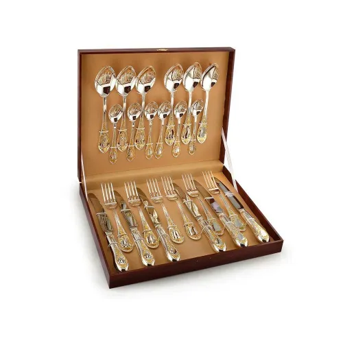 набор весна позолоченный