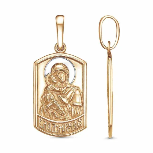 53015289дв_подвеска "владимирская божия матерь"