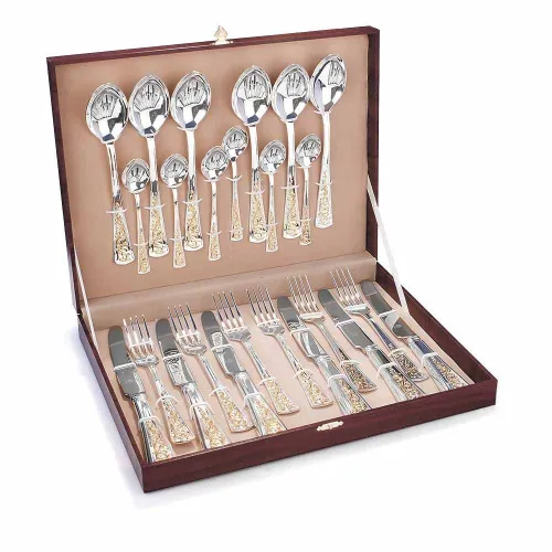 набор стиль позолоченный