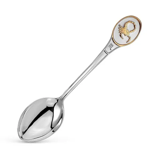 930747ж8_ложка чайная "скорпион"