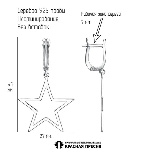 33015438пл_серьги